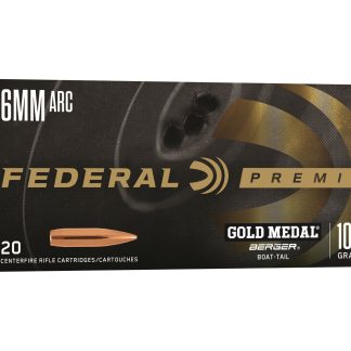 Federal Gold Medal 6mm ARC ammunition