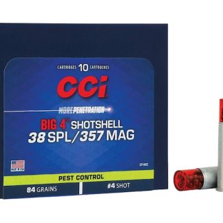 Real CCI Big 4 Shotshell 38 Special Ammo 84 Grain Lead Shot 200 rounds for sale