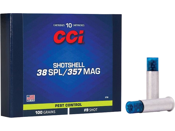 CCI Shotshell 38 Special Ammo 100 Grain Lead Shot 200 rounds Direct for sale
