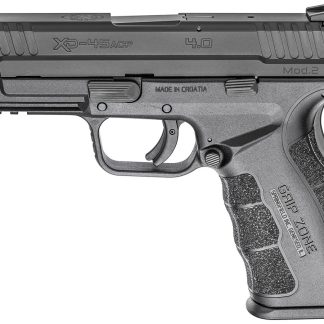 Springfield XD Mod.2 45ACP 4.0 Service Model Black Holiday Package with GripZone