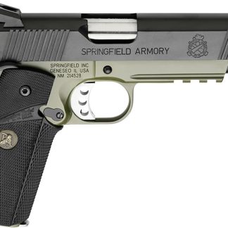 Springfield 1911 Loaded MC Operator 45ACP OD Green Armory Kote