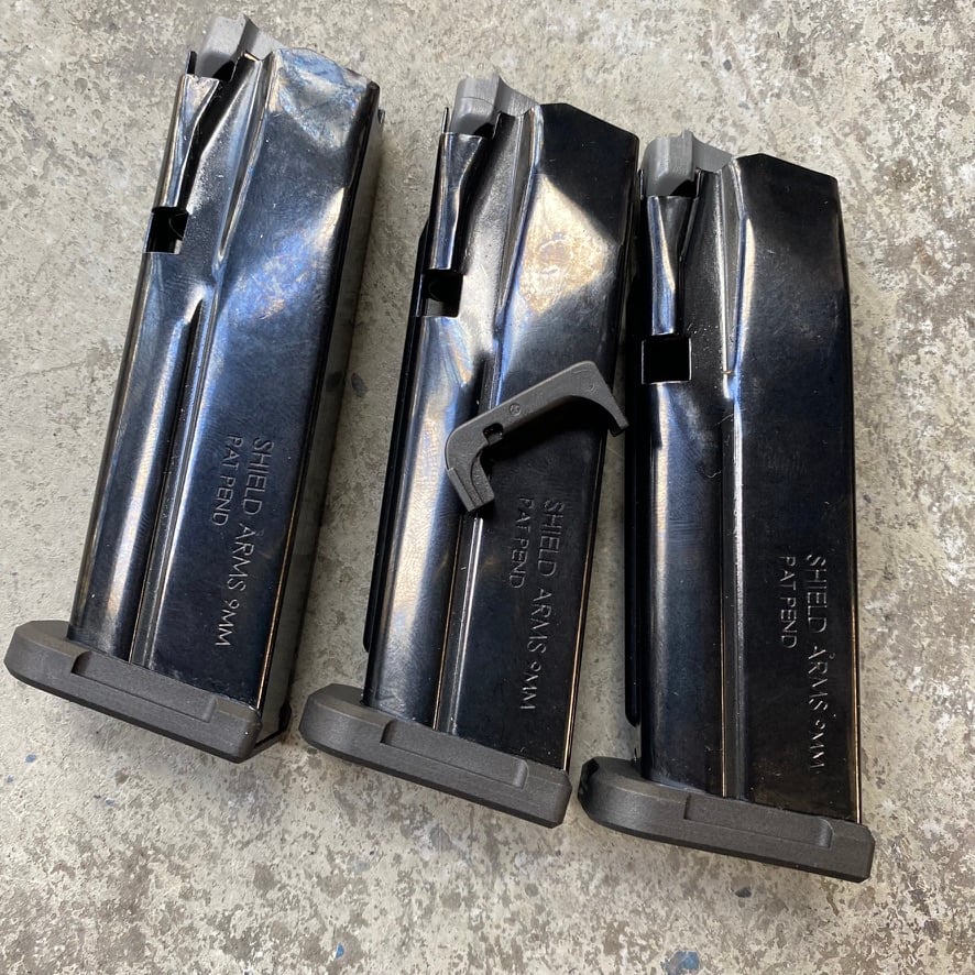 Glock 43X 9mm with Shield Arms 15-Round Steel Magazine